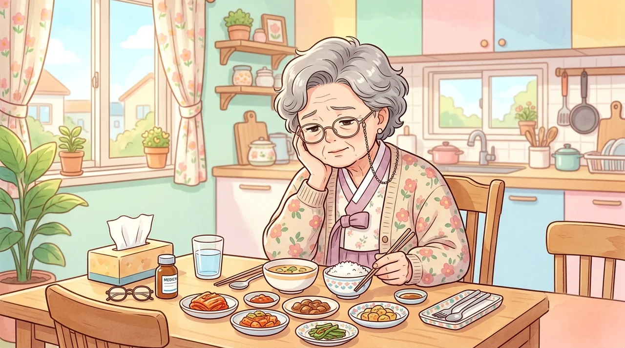 감기 몸살 후 입맛이 안 돌아올 때 어떡하죠