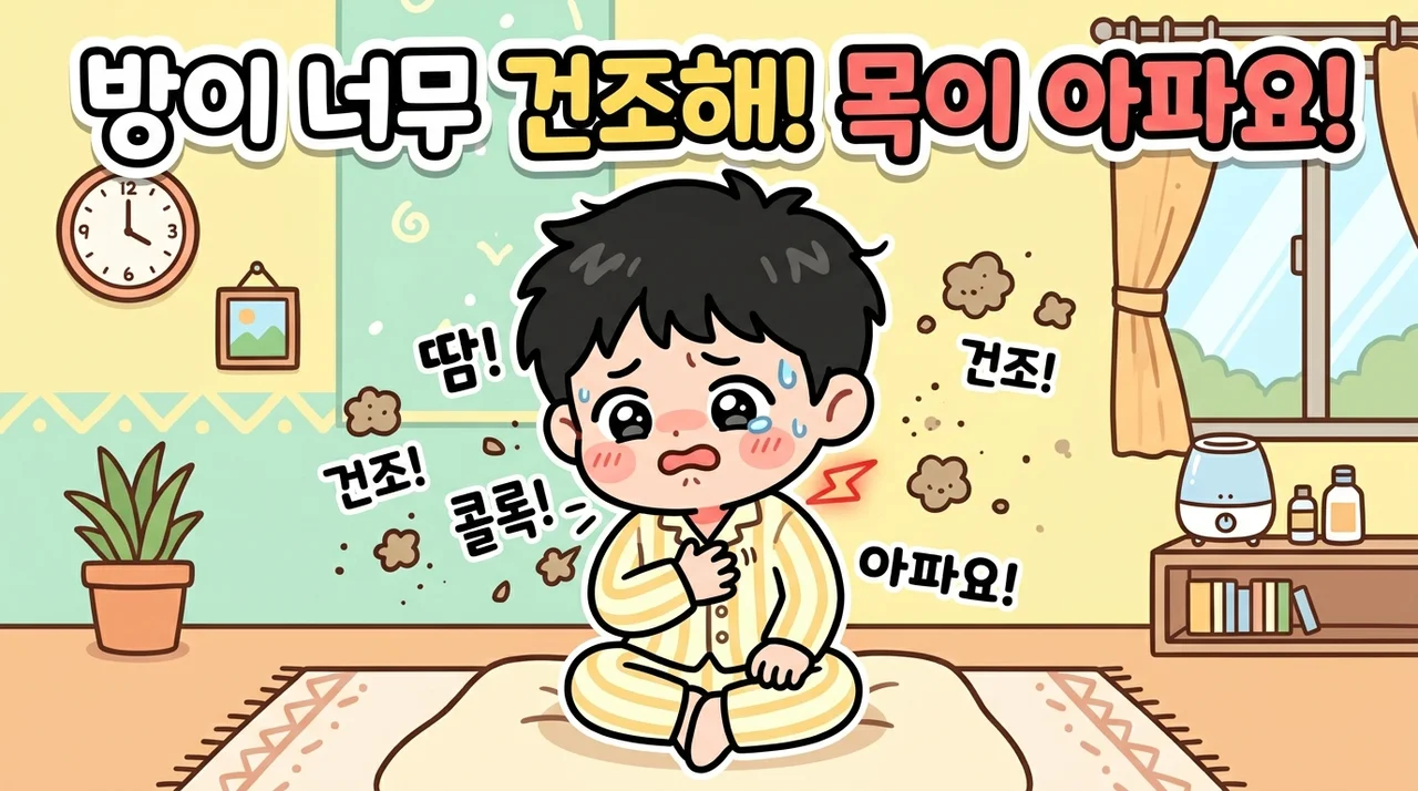 천식 체질 관리, 건조한 방 기침은 왜 심할까