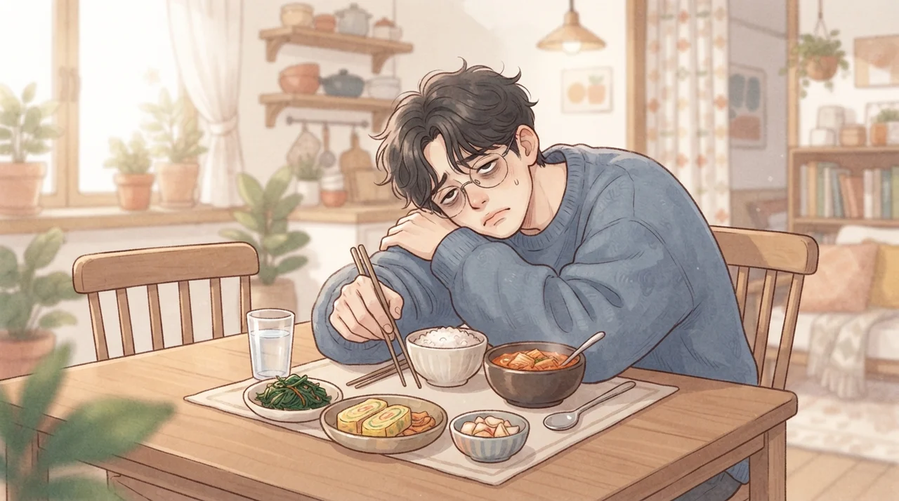 식후 졸림과 입마름이 반복된다면