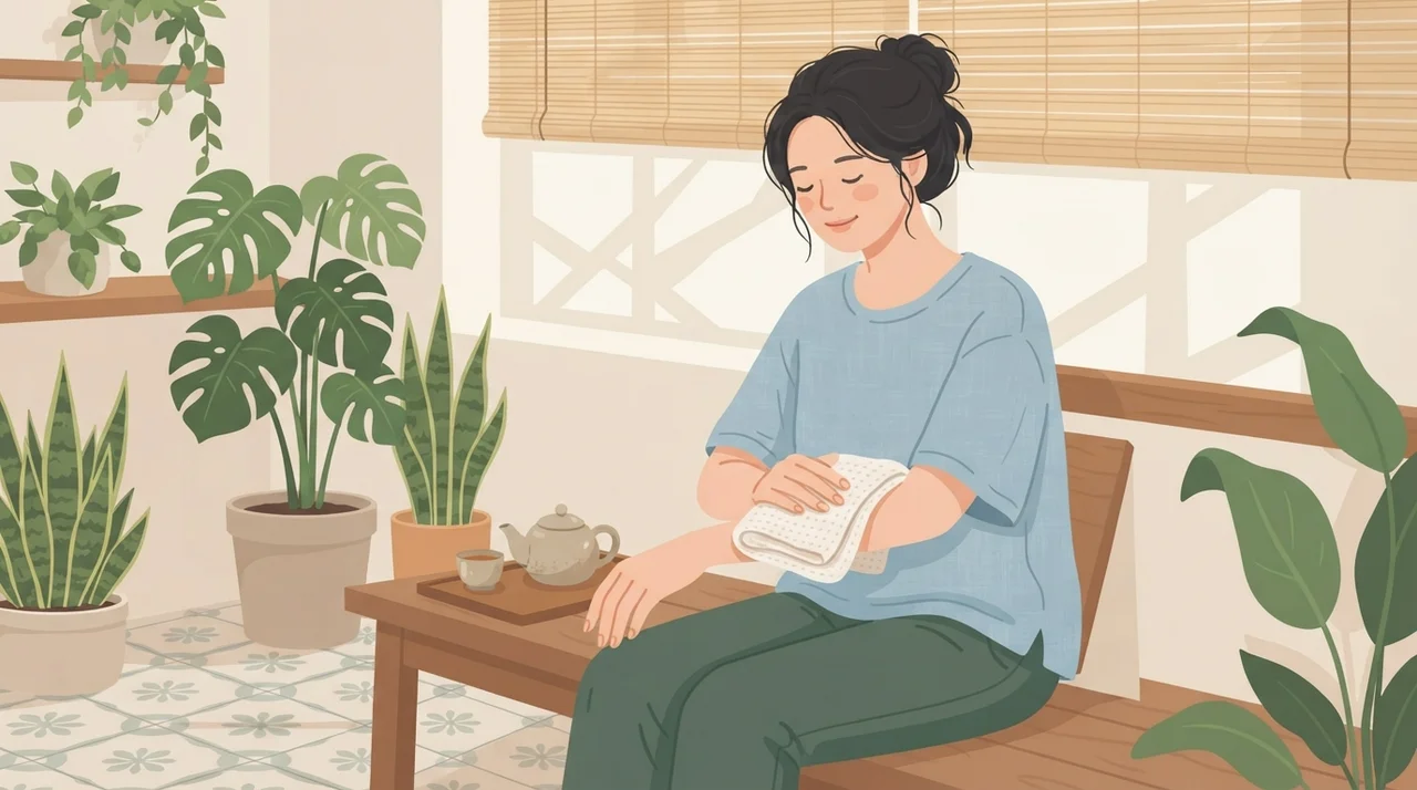긁고 싶은 마음 참는 법