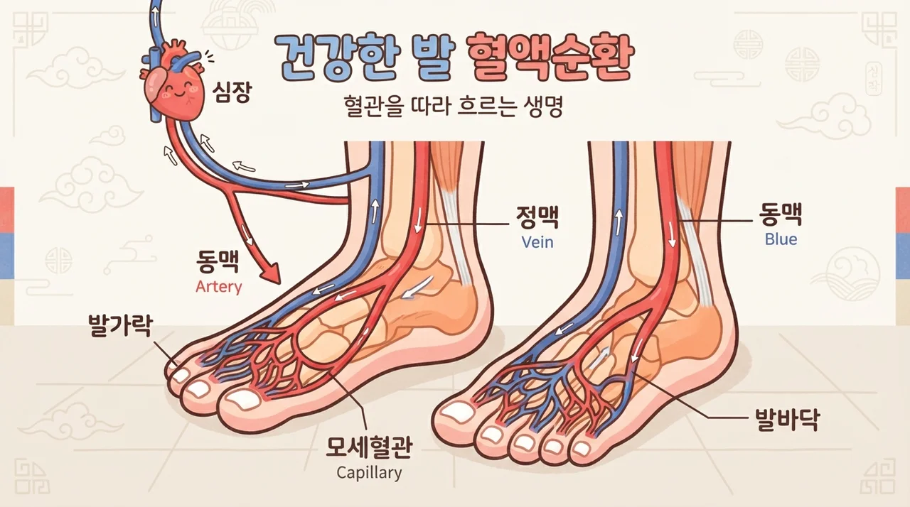 왜 발끝이 차가울까요