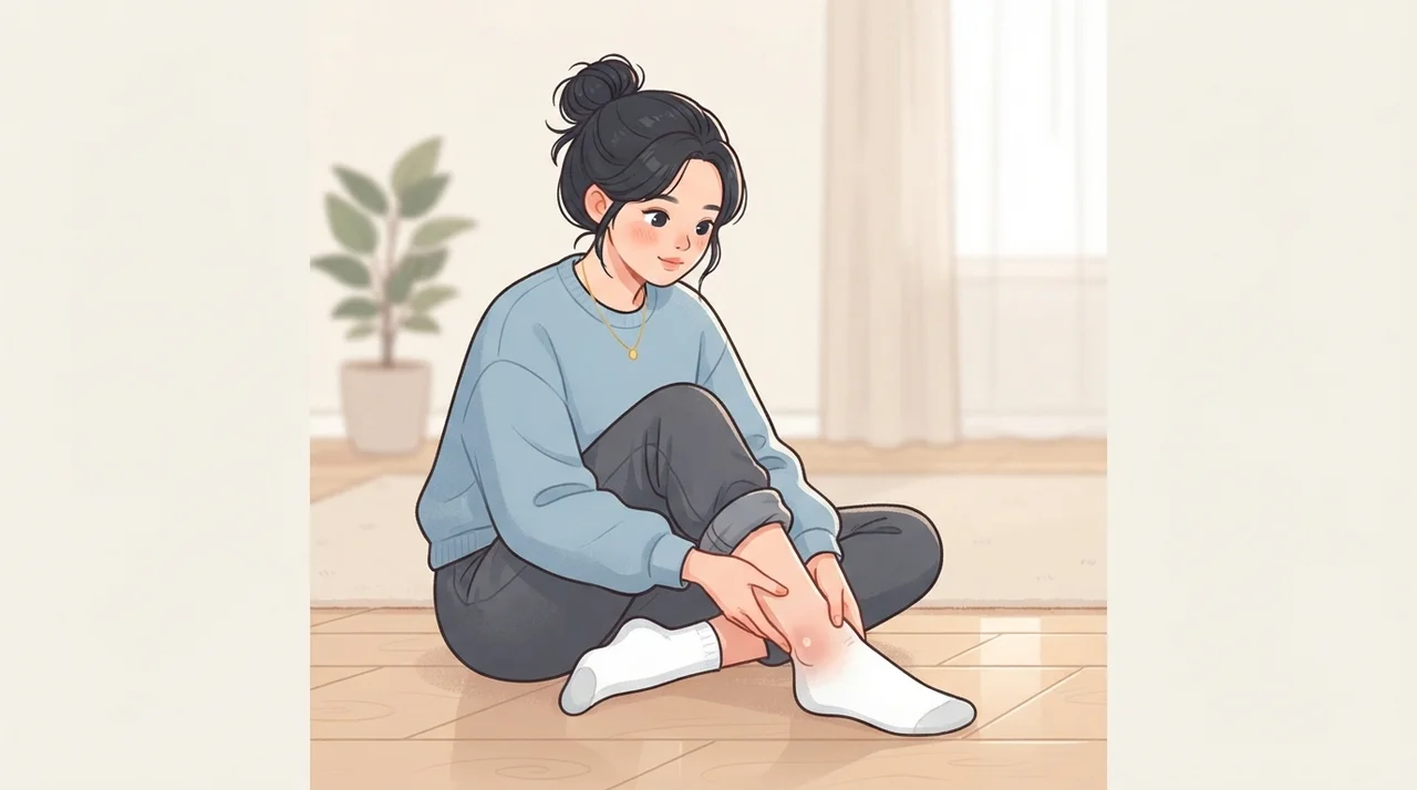 발목염좌 후 사라지지 않는 불안정감