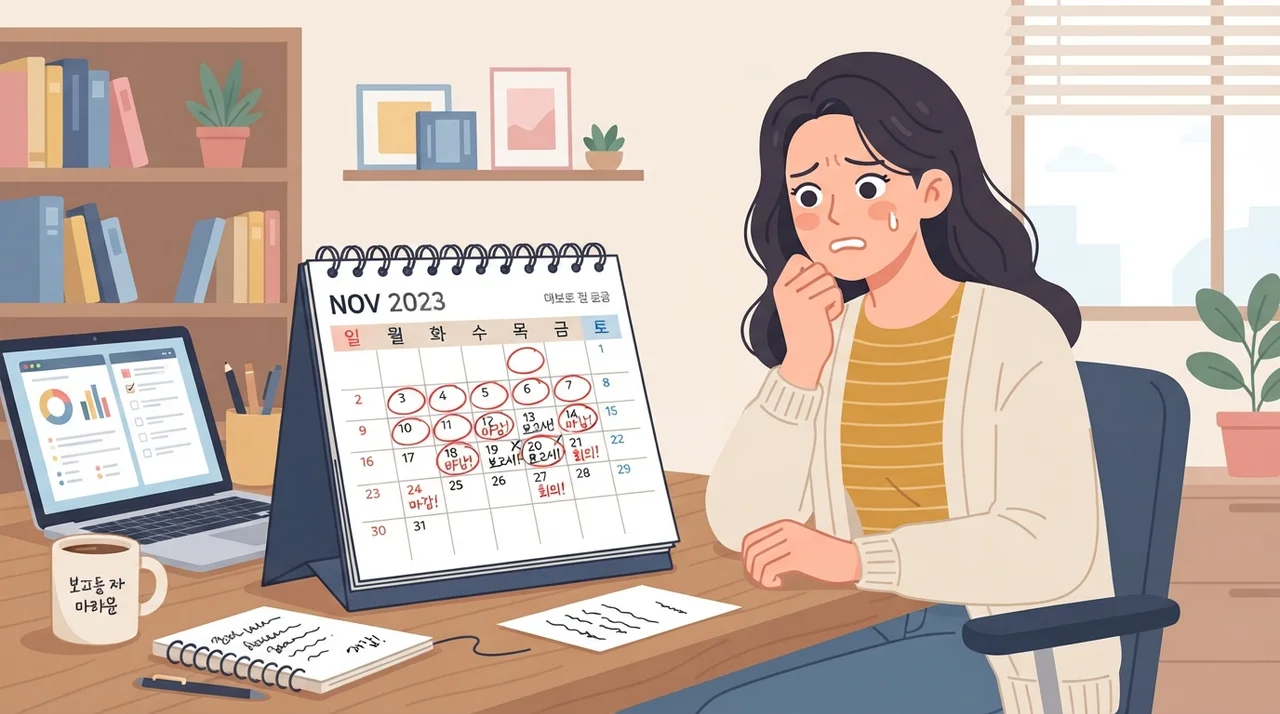 운동량 변화와 생리 주기의 연관성