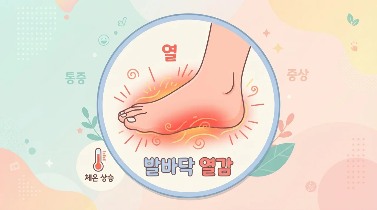발끝 열감과 갈증이 동시에 나타난다면