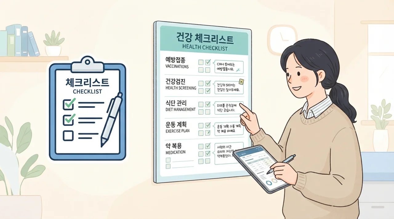 무릎 건강을 위한 확인 포인트