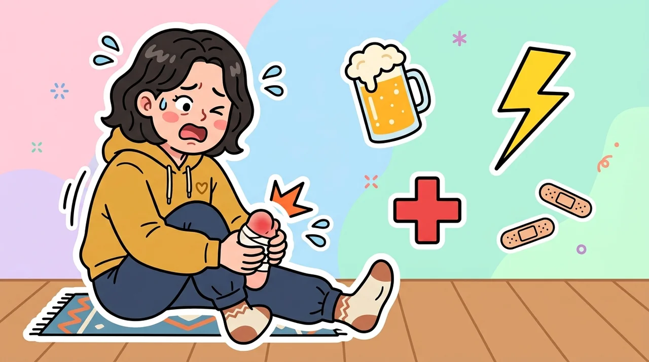통풍 회식 다음날 더 아픈 이유 체질 따라 다릅니다