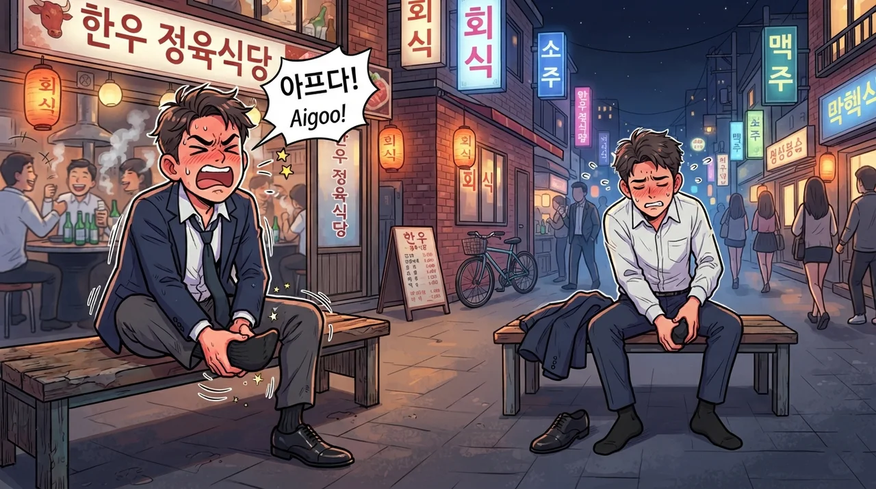 회식 다음날 통풍 증상이 심해지는 이유
