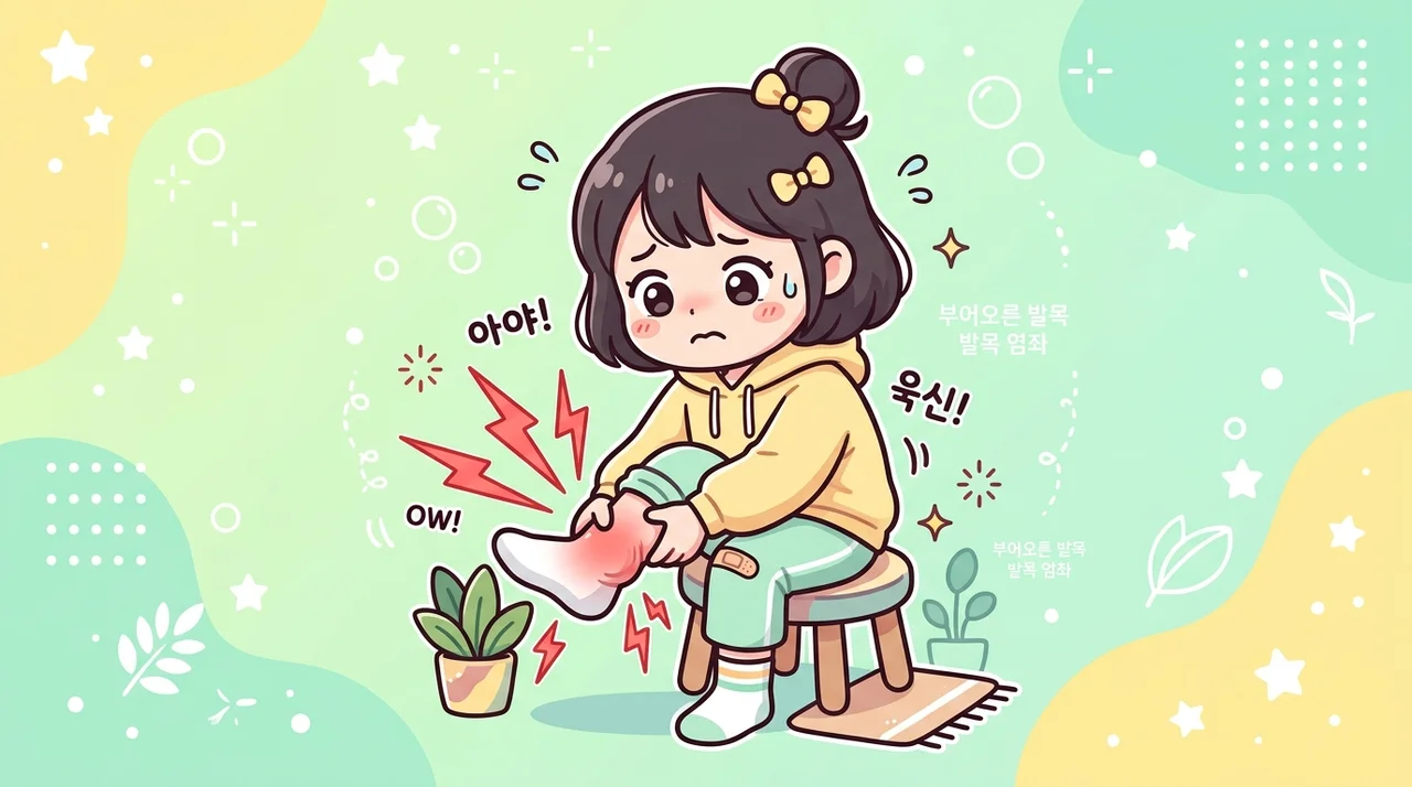 철원 발목염좌 아침 첫걸음이 불안하다면