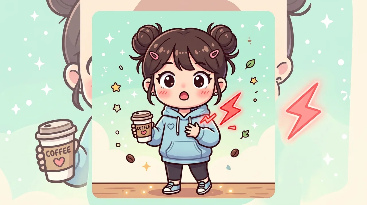 커피 마신 뒤 심장이 두근거린다면