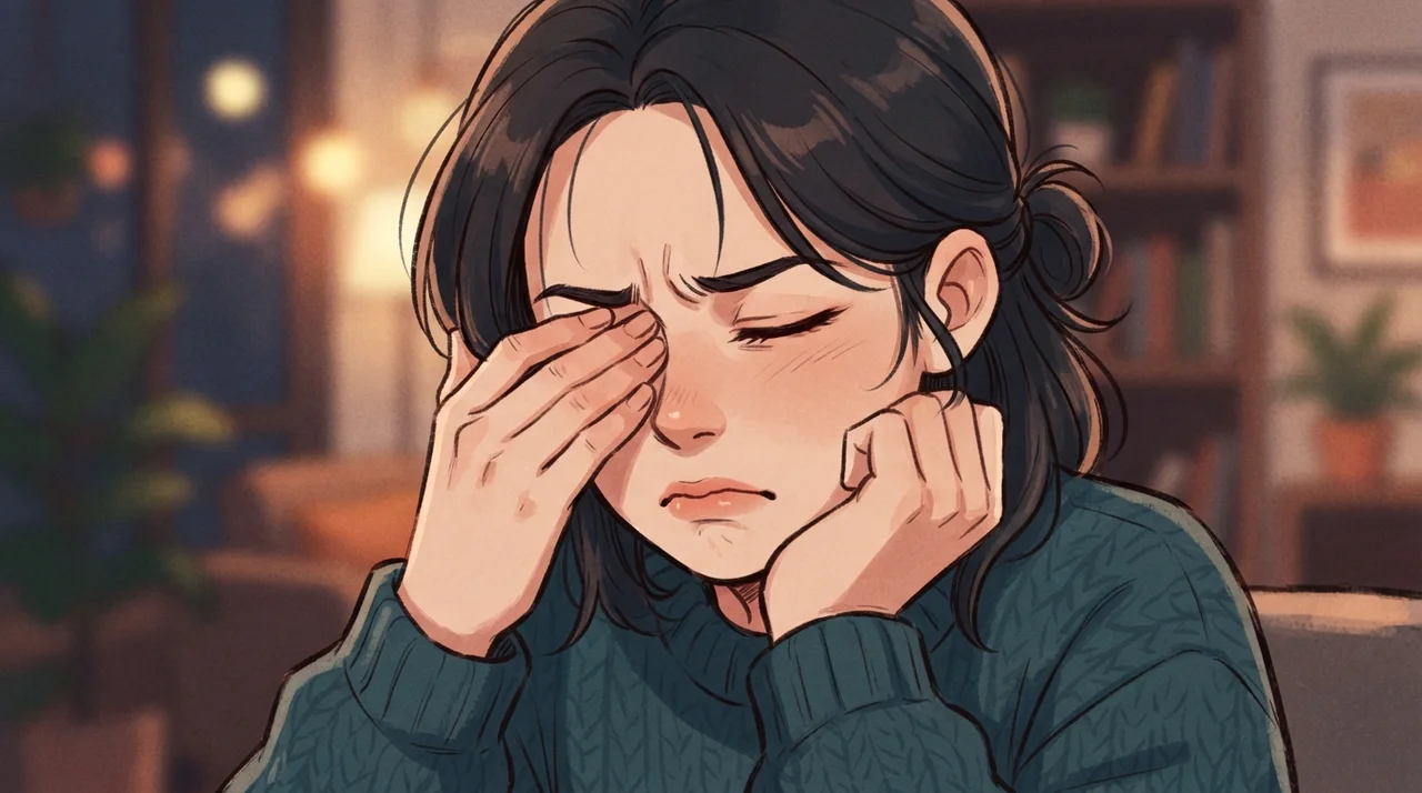 왜 눈 뒤쪽이 아플까