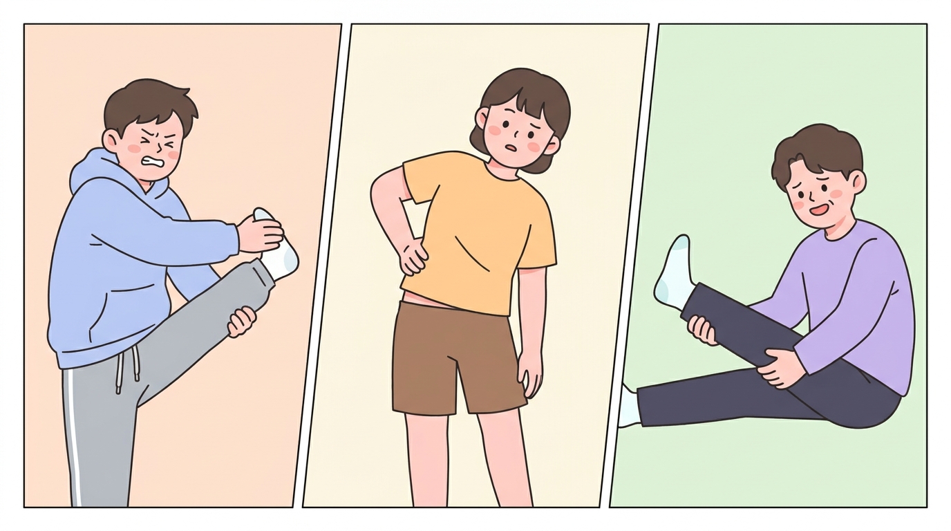 내 당김은 어떤 유형일까 — 3가지로 나눠 봅니다