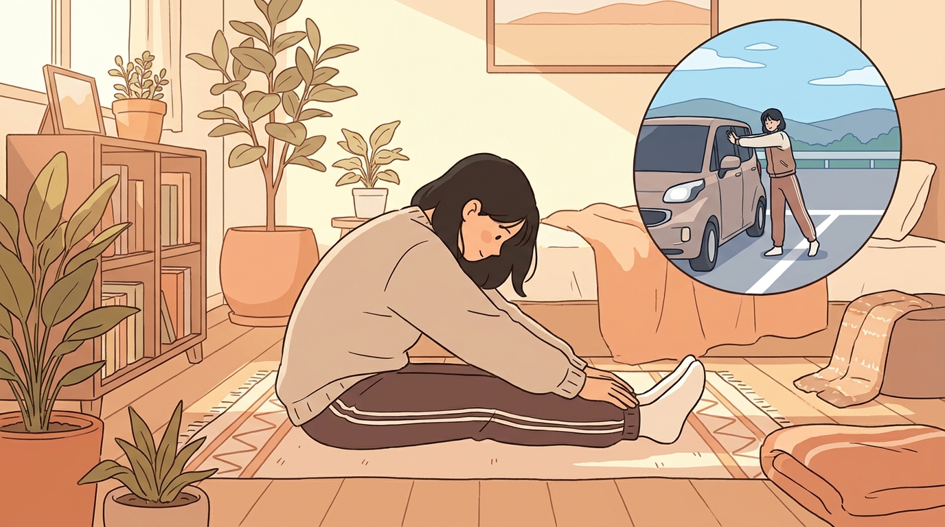 차에서 내리기 전 1분, 집에서 5분 — 이렇게 풀어보세요