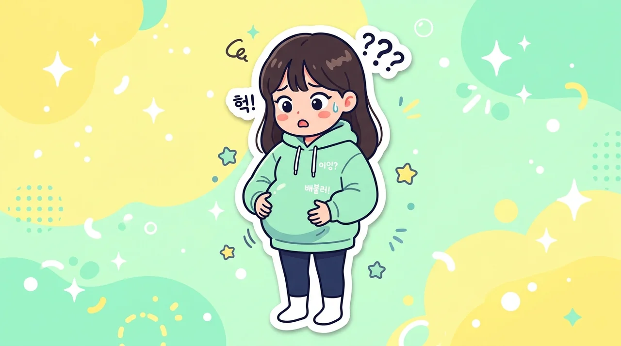 진접 식사량 줄여도 더부룩한 배, 체질 확인이 먼저