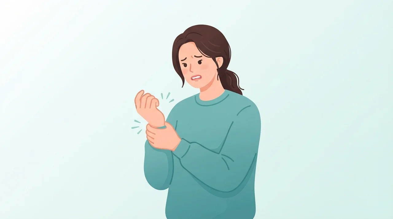 출산 후 반복되는 손목의 시큰거림