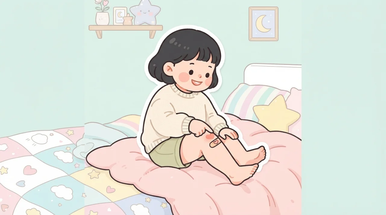 밤마다 찾아오는 아이의 다리 통증