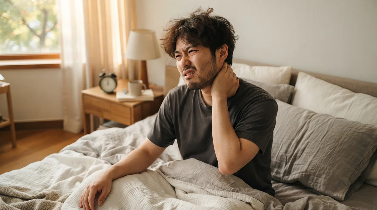 아침에 느껴지는 묵직함