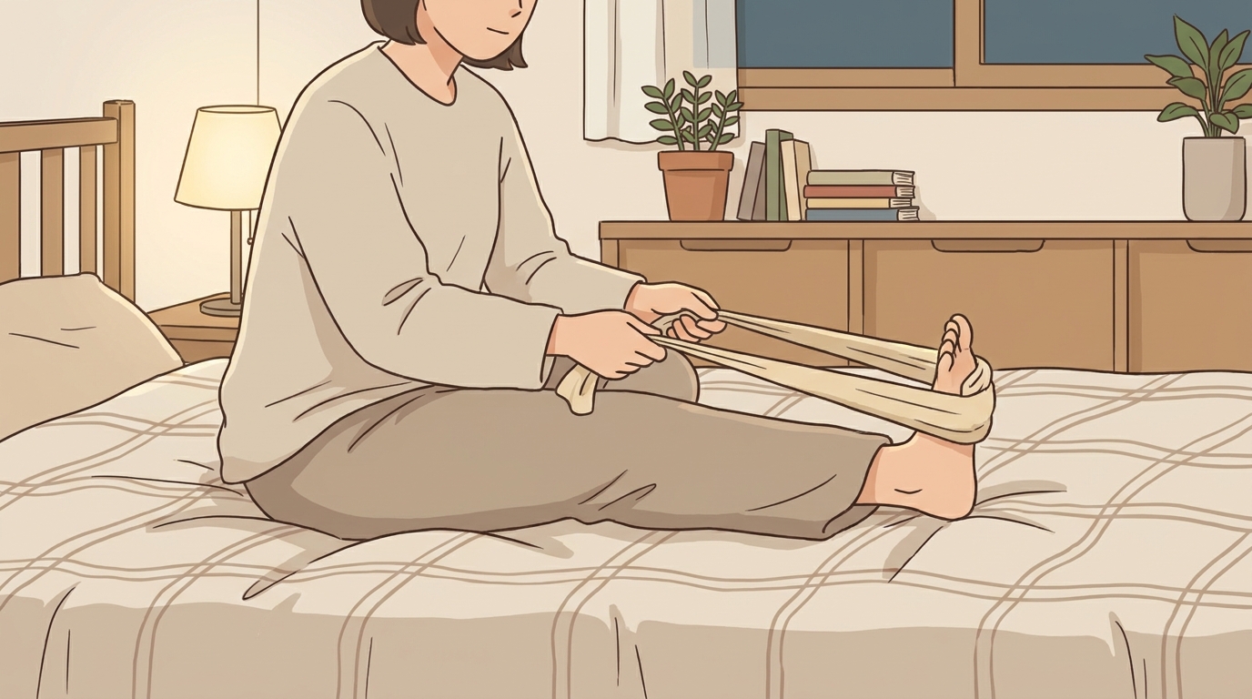 쥐가 났을 때, 그 순간 이렇게 하세요