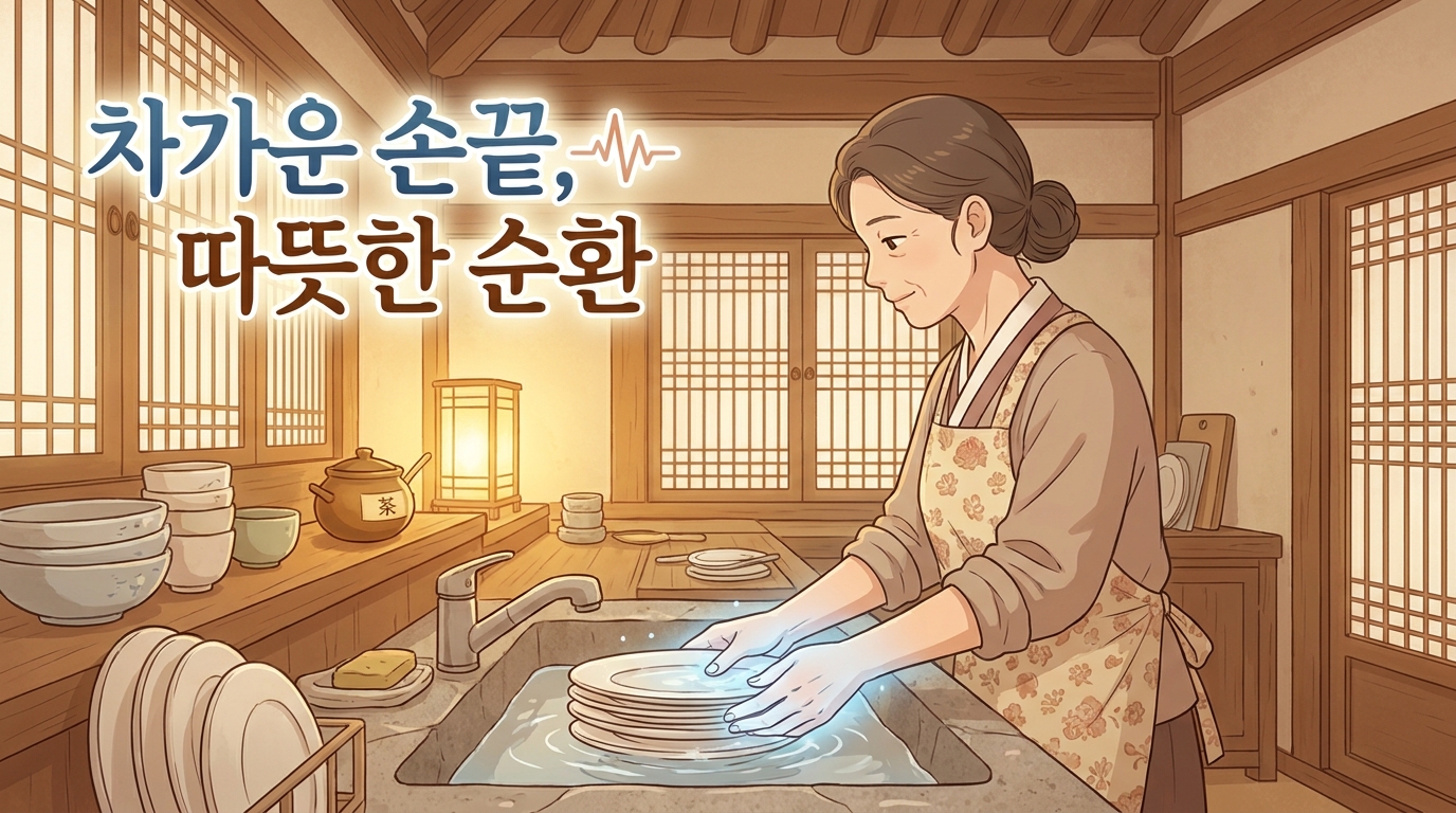 찬물에 손 담그면 손끝이 유독 시린 레이노 성향과 순환