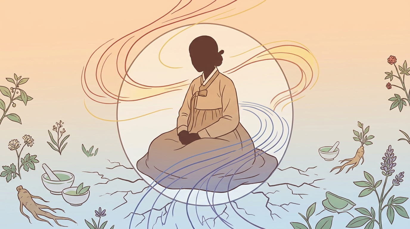 한의학은 몸 전체의 흐름으로 봅니다