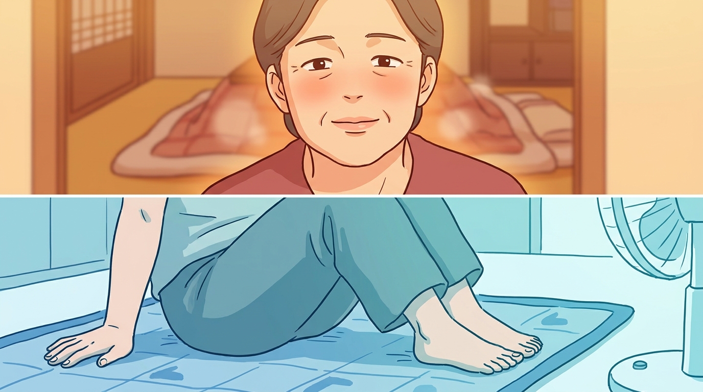 손발은 시린데 얼굴만 달아오른다면