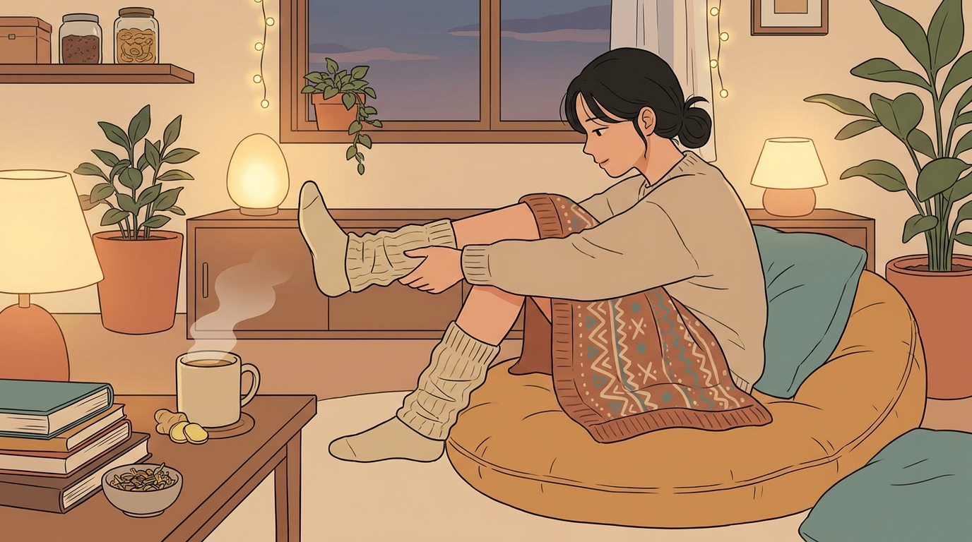 찬바람 앞에서 무릎을 지키는 생활 습관