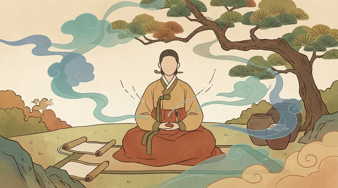 한의학 시점으로 보면: 습담과 위기(胃氣)가 막힌 상태