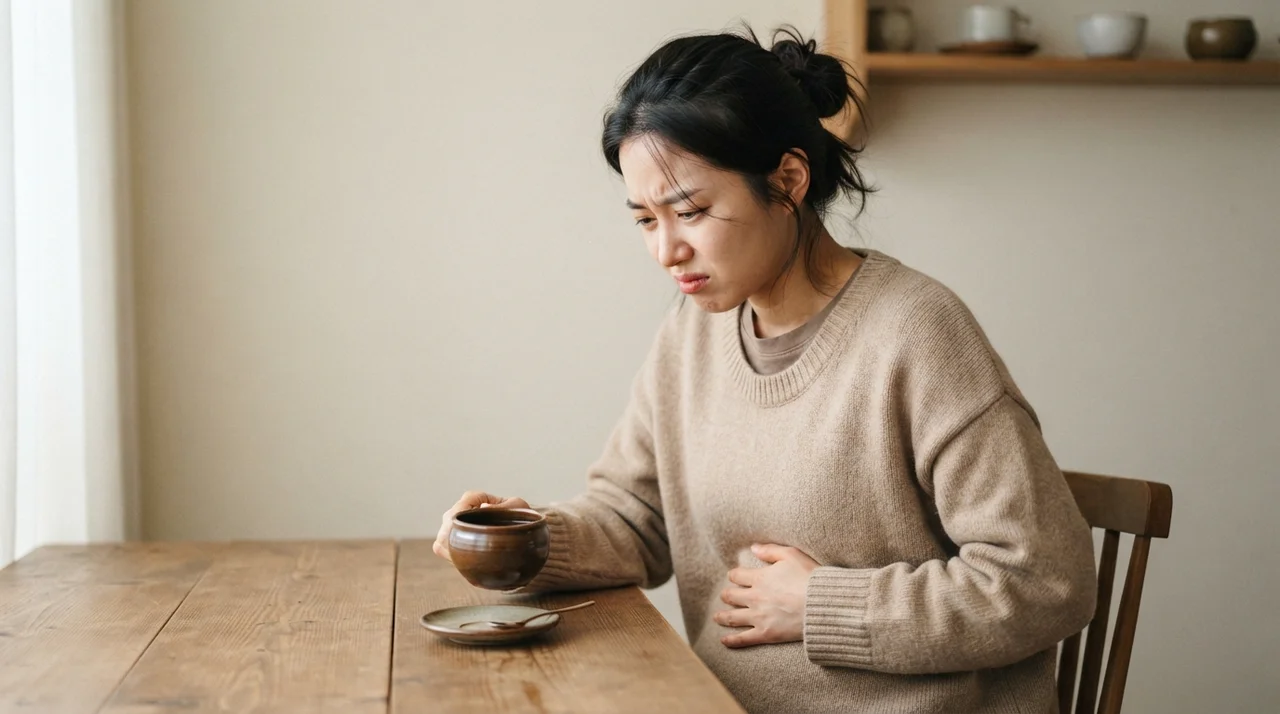 보약 복용 후 소화 불편함