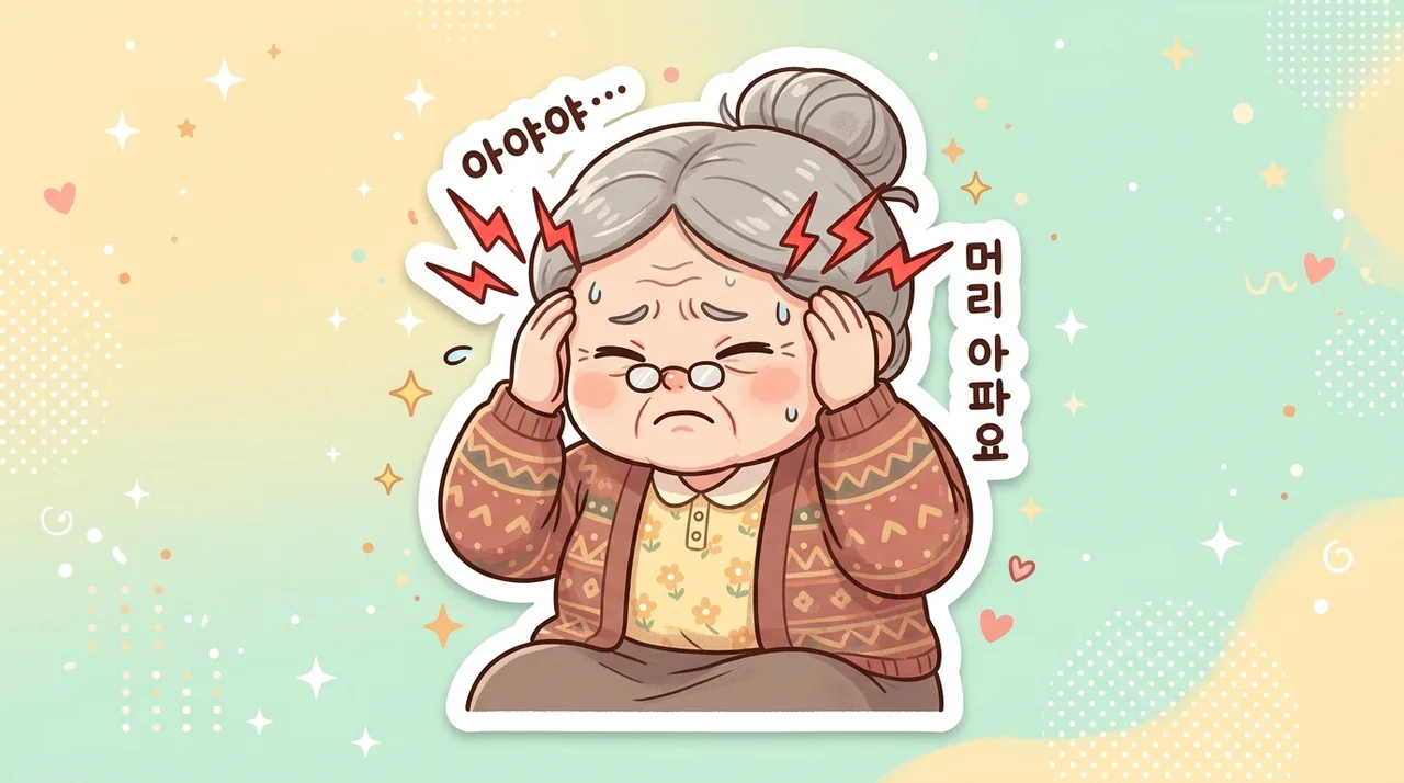 철원 눈 뒤 압박감 두통 왜 생길까