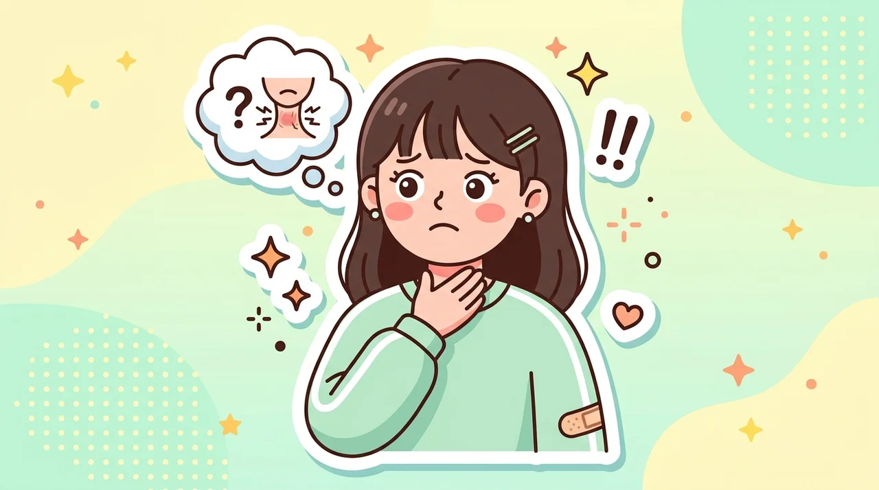 갑상선 수치는 정상인데 목 앞 답답함이 계속될 때