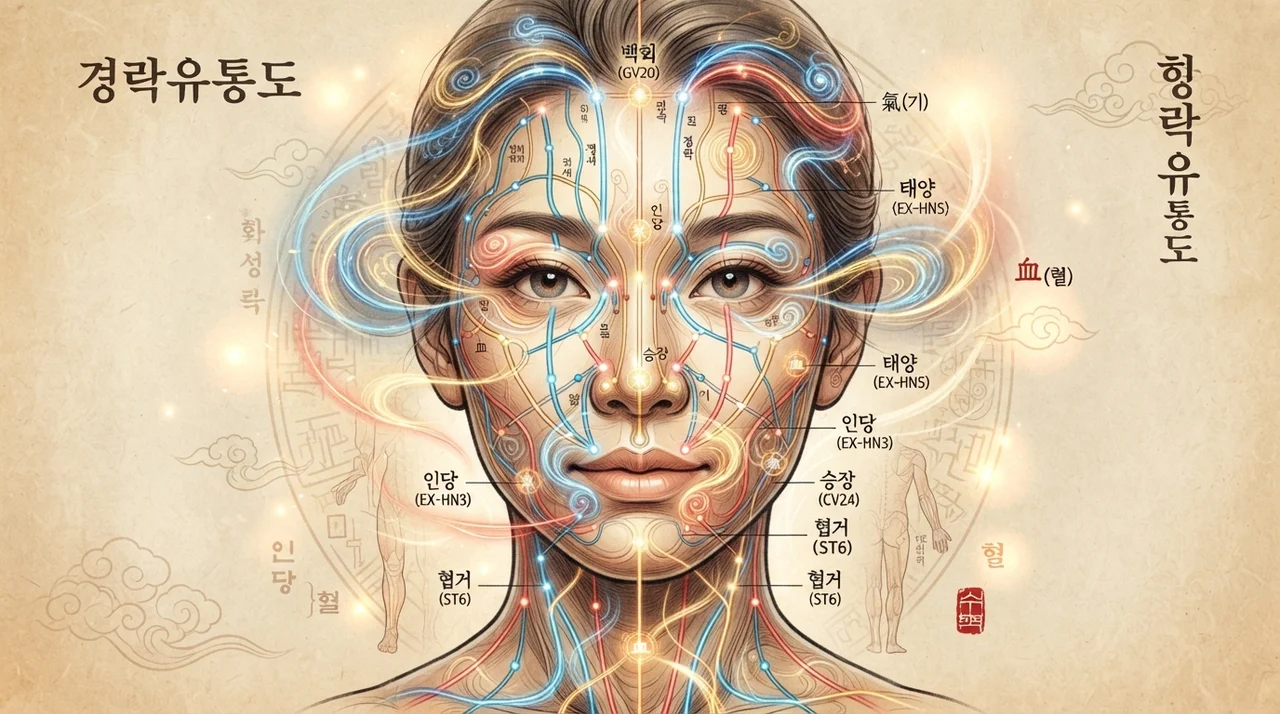 기혈과 안면 근육의 관계 이해하기