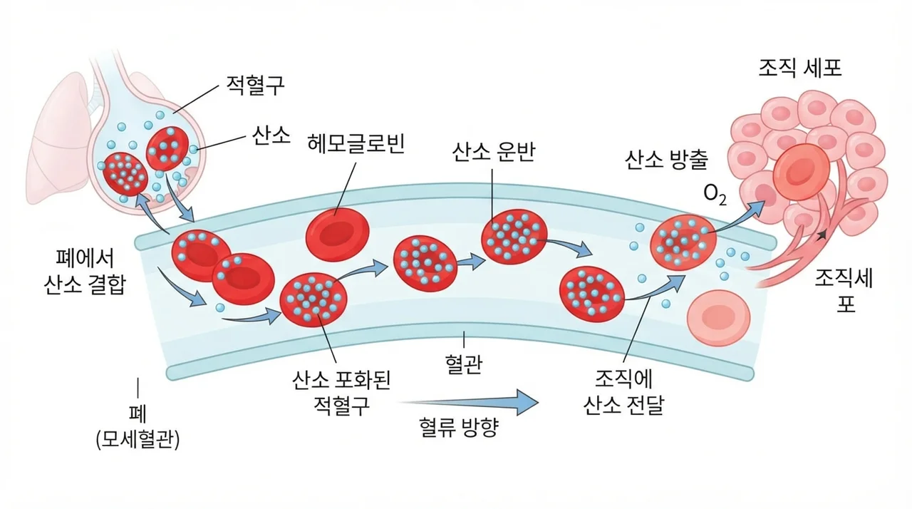 빈혈 발생의 구조적 기전