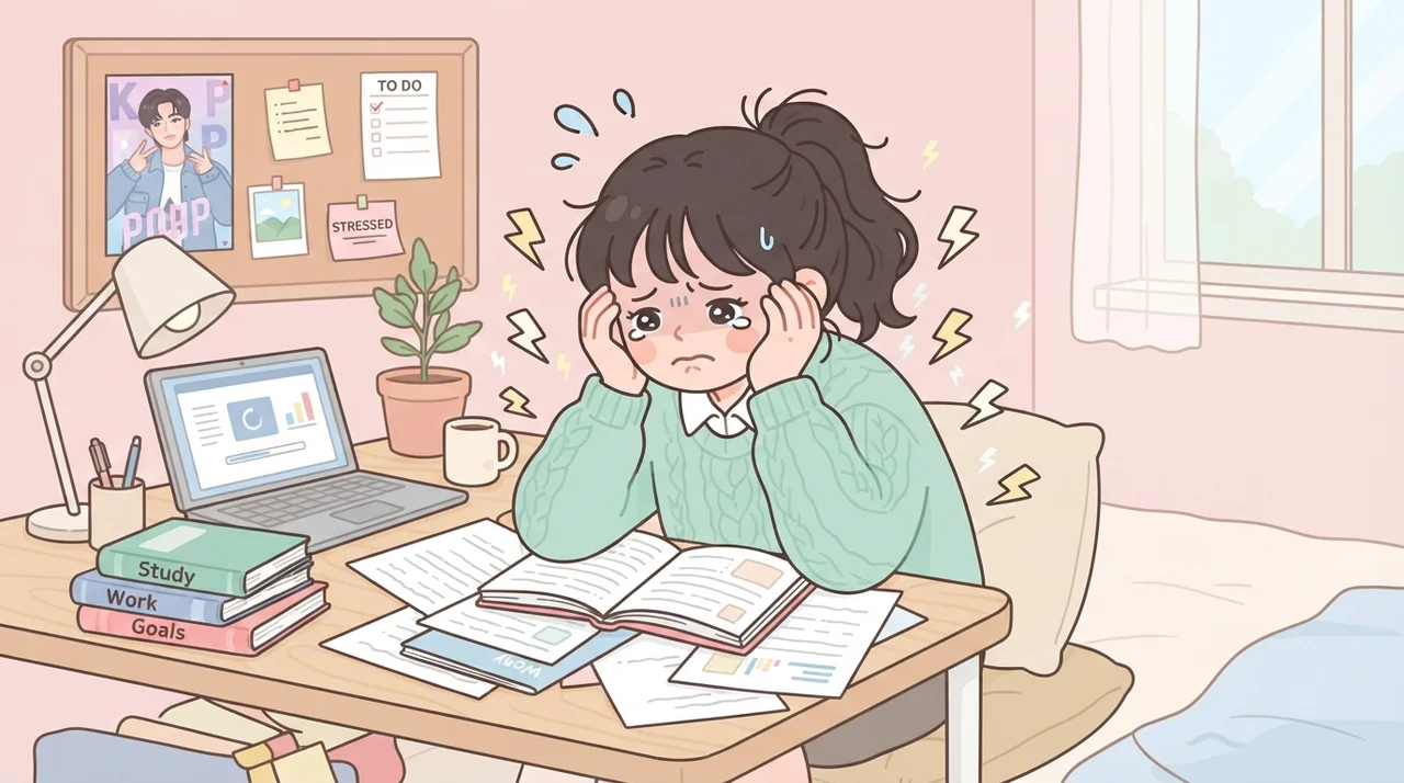 불안과 신체 긴장의 상관관계