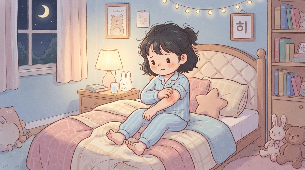 밤마다 찾아오는 가려움의 이유
