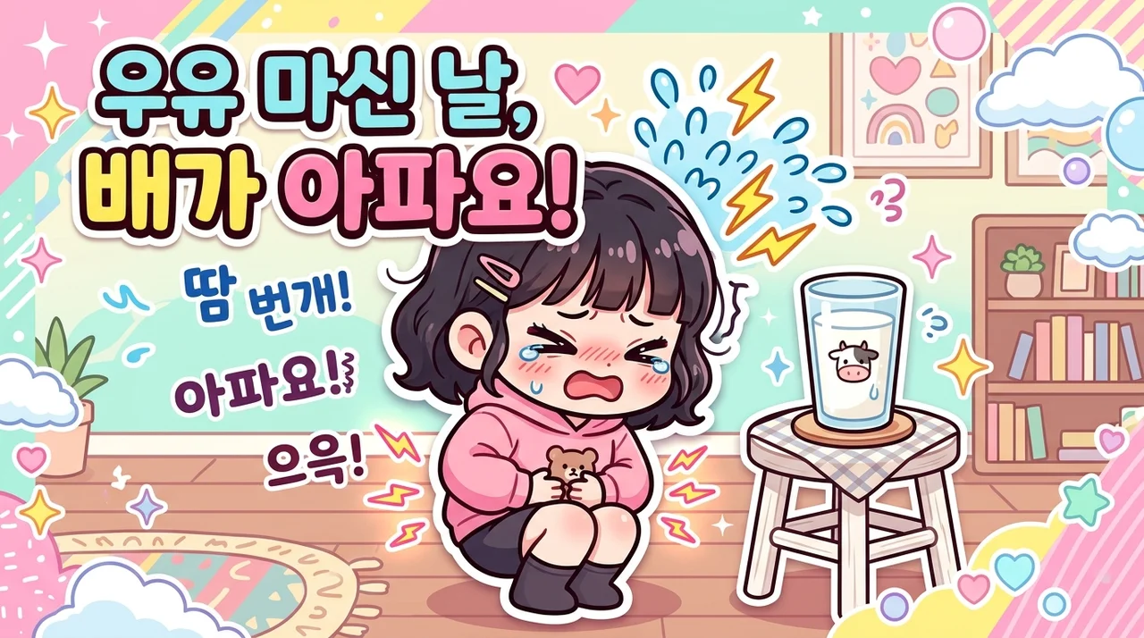 우유 마신 뒤 설사, 유당불내증 때문일까