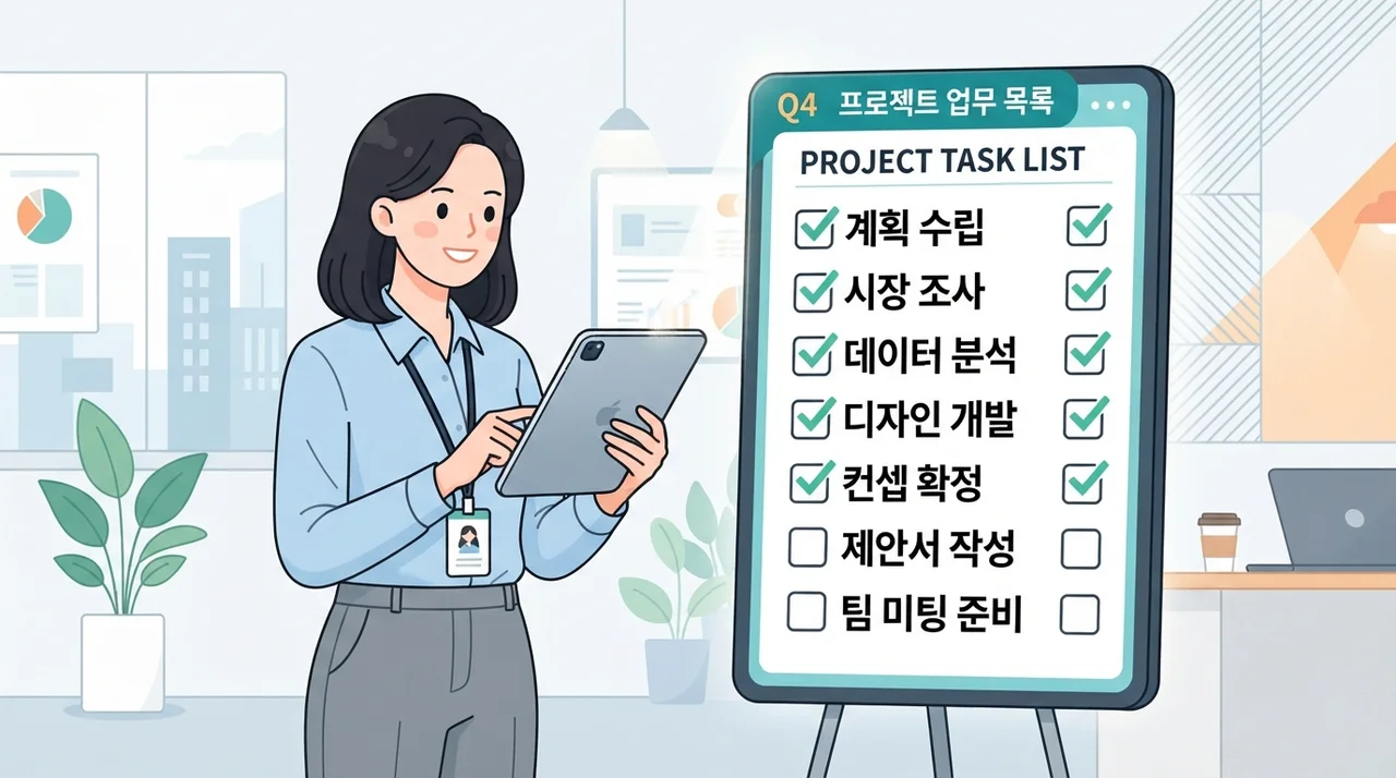 확인이 필요한 증상 체크리스트