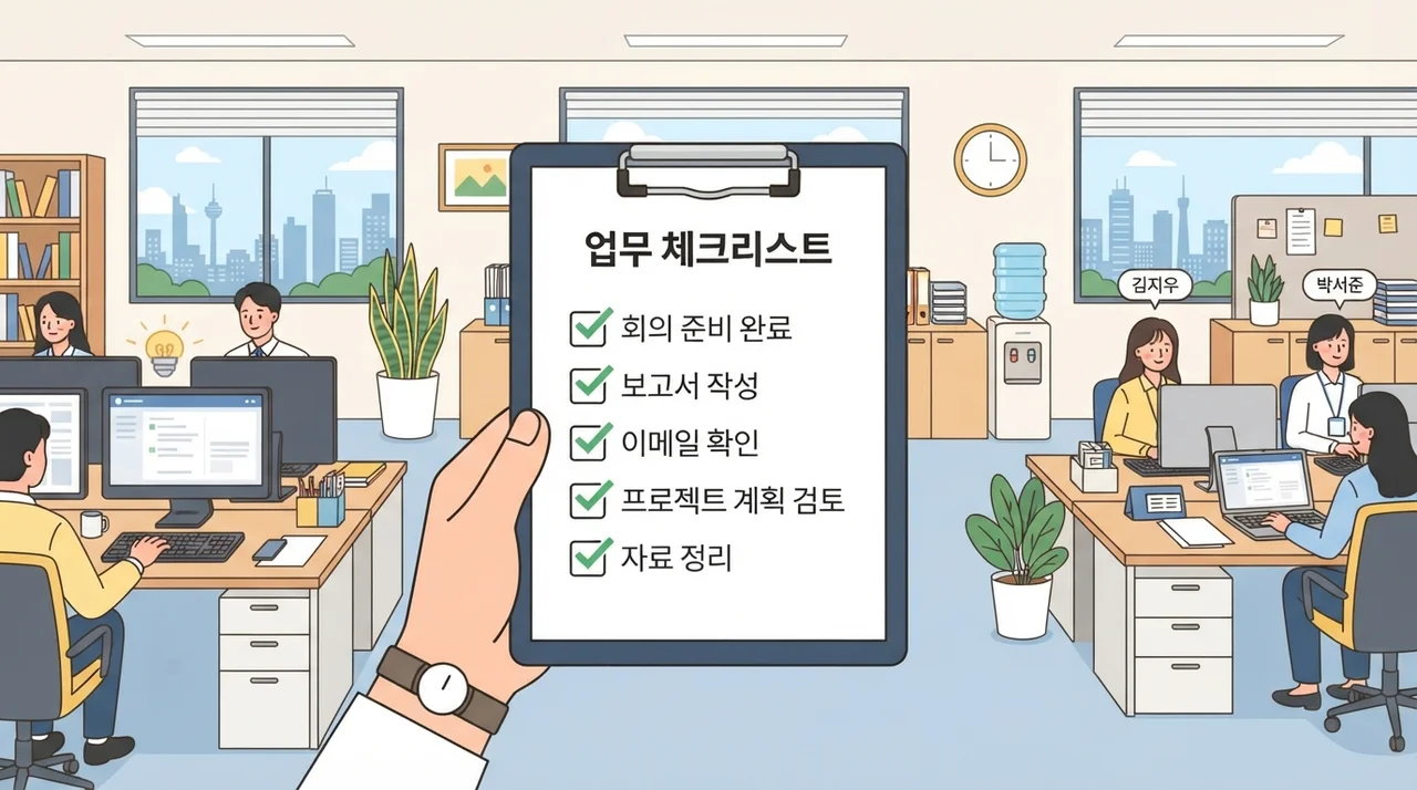 컨디션 변화를 확인하는 기준