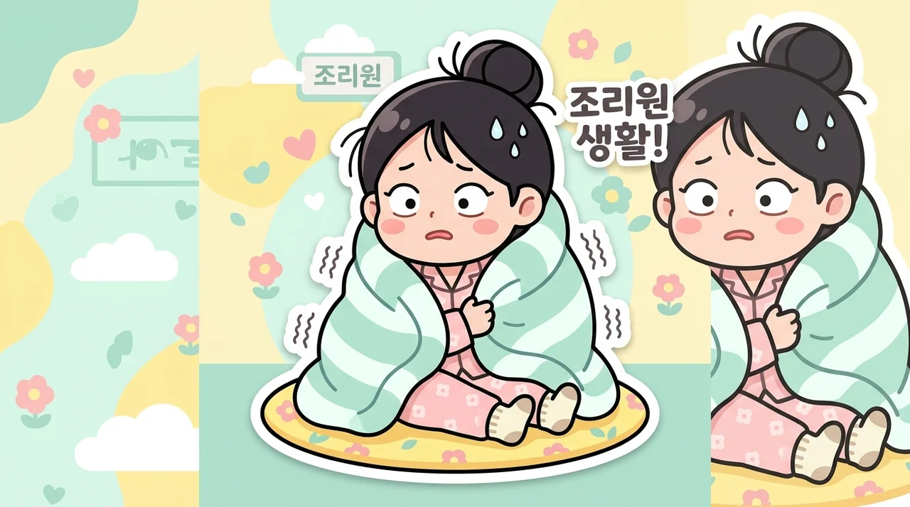 산후조리 중 식은땀과 오한이 반복된다면