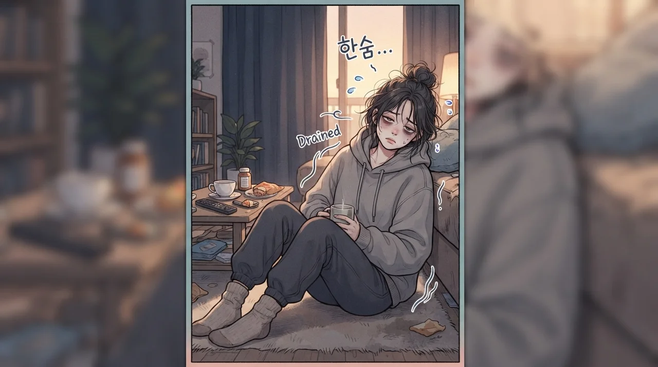 왜 더 처지는 걸까요