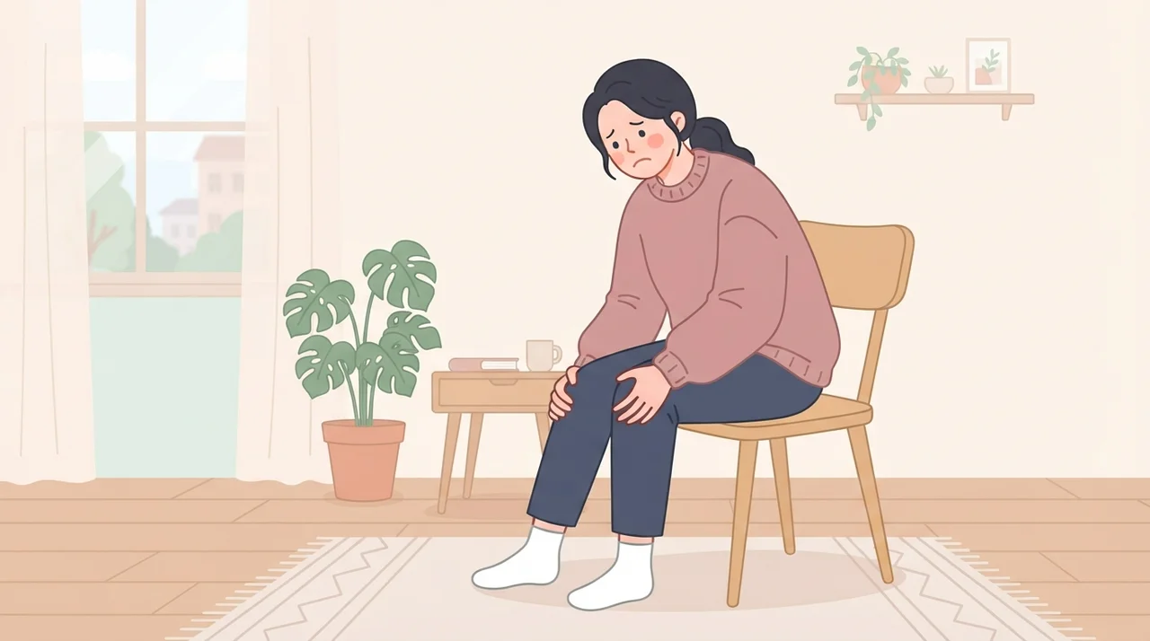 찬바람에 시큰한 무릎, 왜 그럴까요