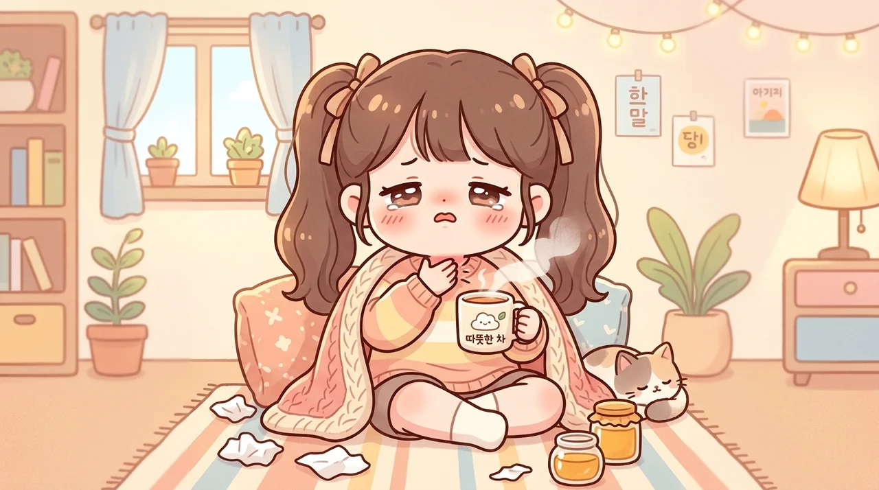 목만 칼칼한 감기 증상 어떻게 관리할까요