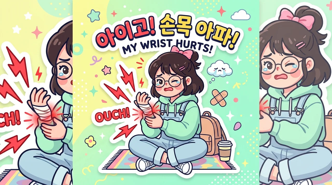 손바닥 짚을 때 손목 통증, 단순 염좌가 아닐 수도