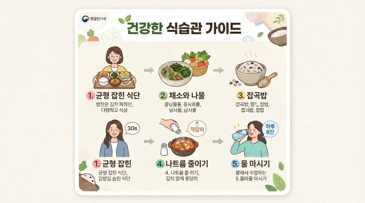 일상에서 줄여야 할 생활 습관