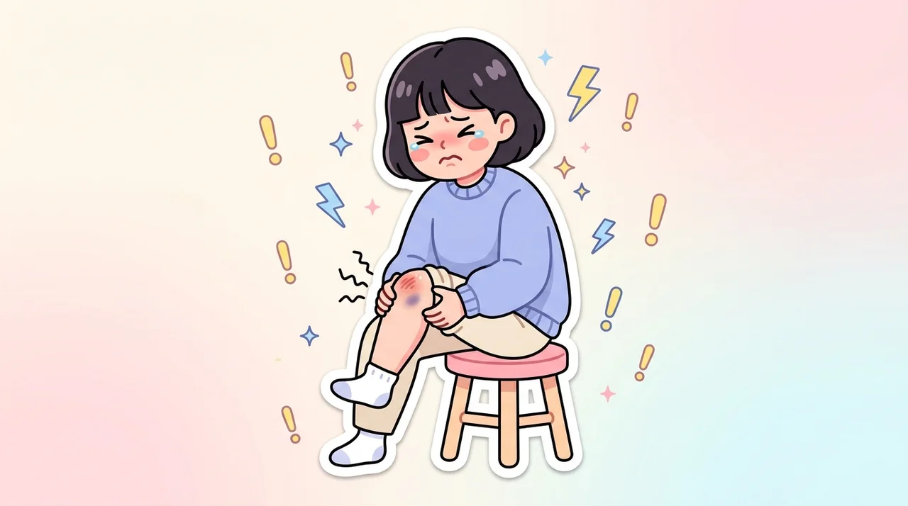 무릎통증 체질보다 먼저 붓기와 열감을 확인할 때