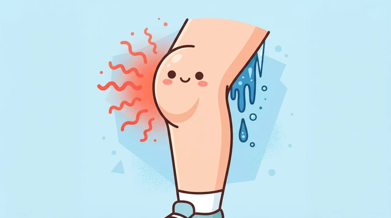 붓기와 열감이 의미하는 것