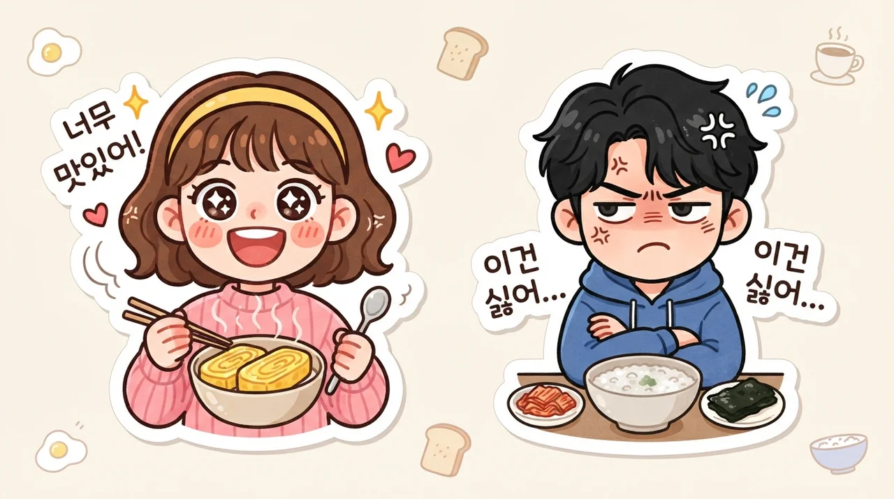 아침 공복감의 체질적 차이