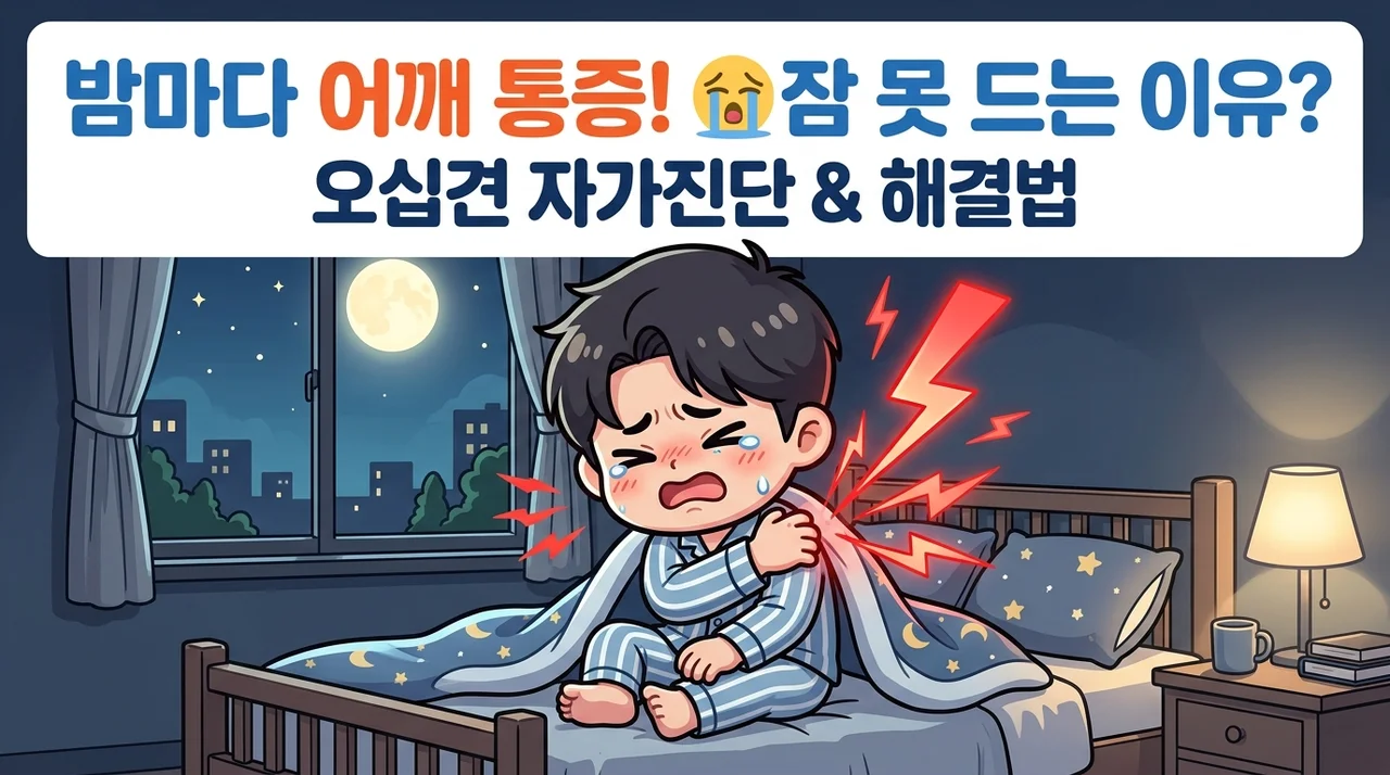 철원 오십견 밤에 돌아눕기 힘든 이유