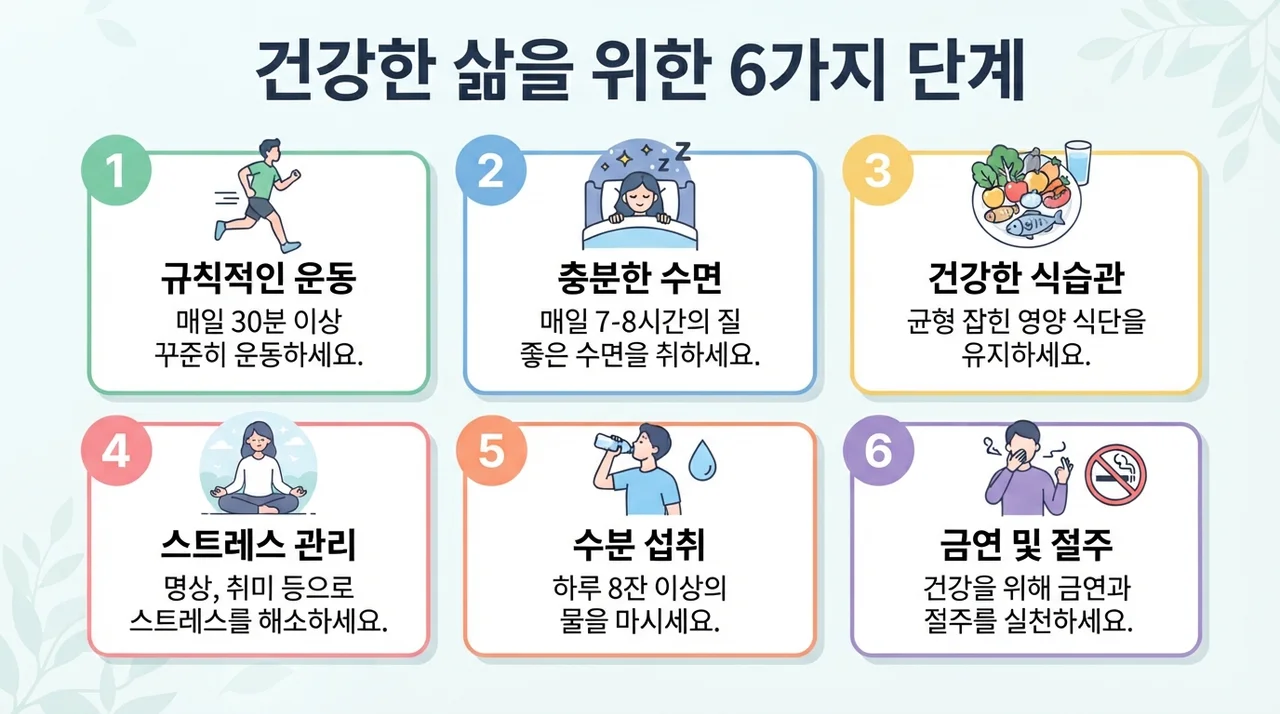 생활 관리의 기본 원칙