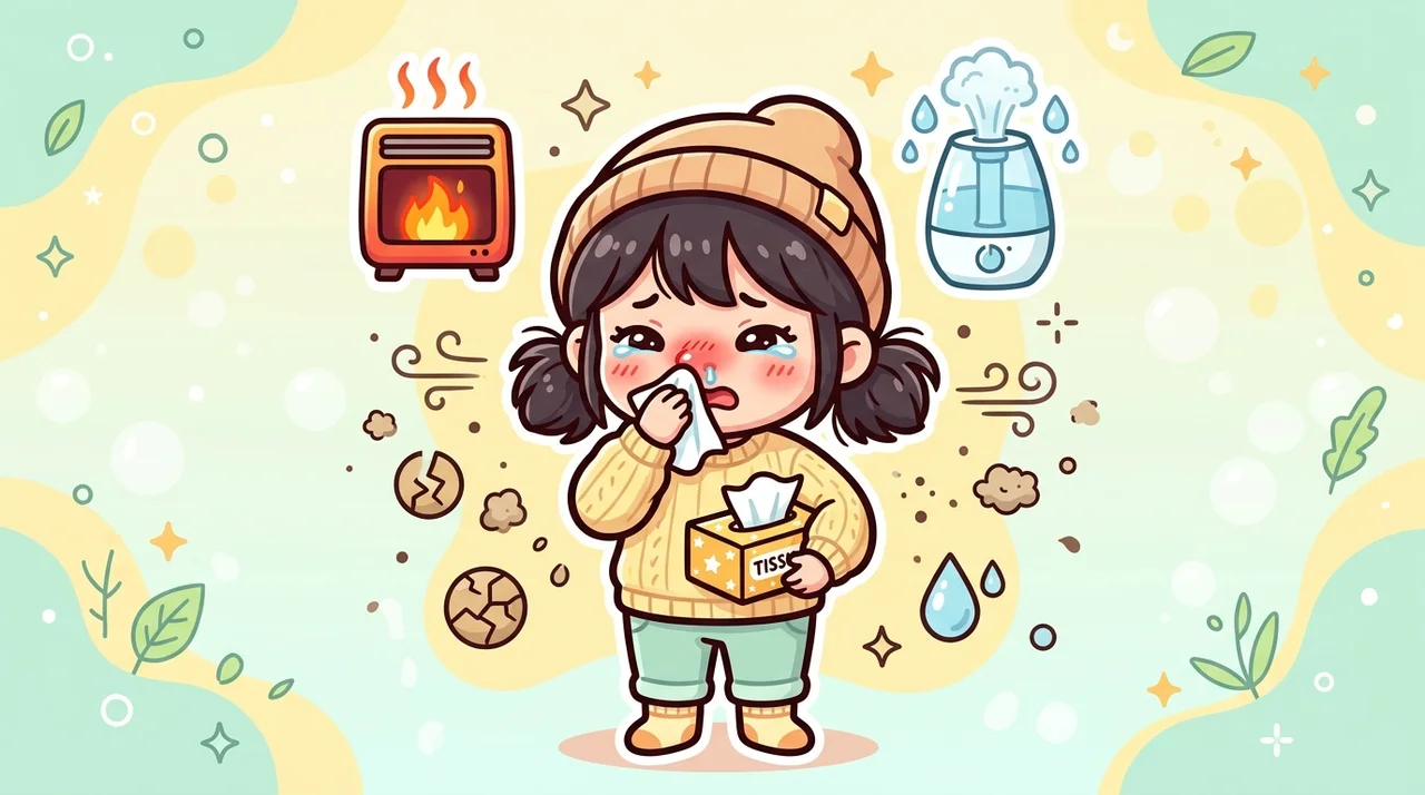 비염 체질보다 먼저 침실 건조와 코막힘을 볼 때