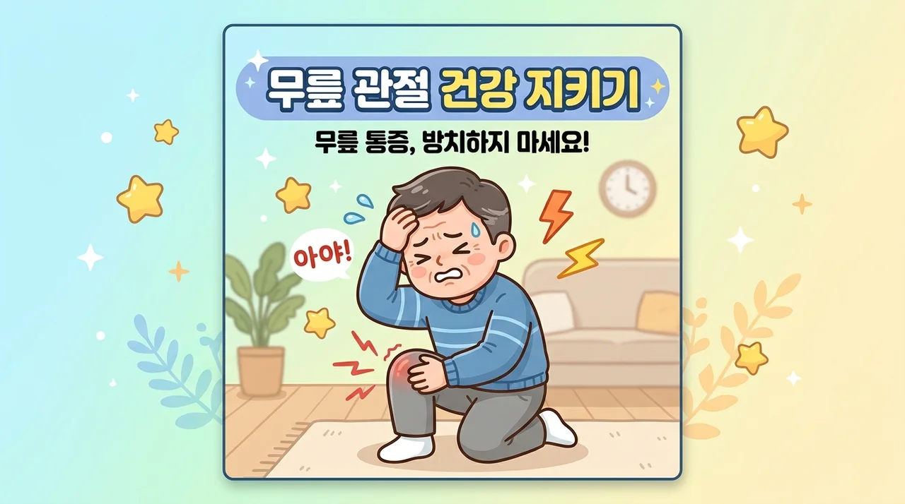 철원 무릎통증 오래 서면 뻐근한 이유