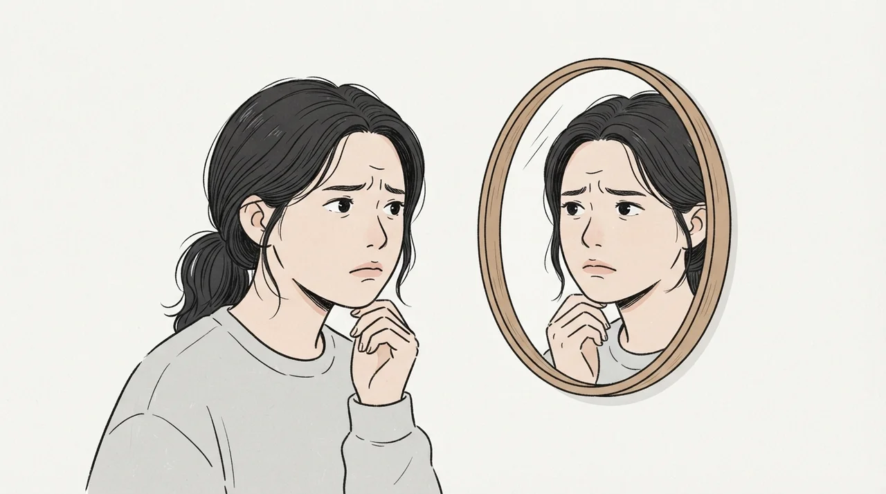 갑자기 눈이 어색하다면